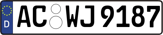 AC-WJ9187