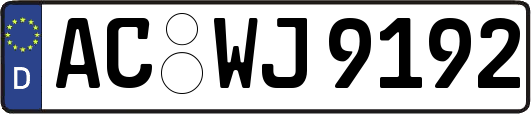 AC-WJ9192