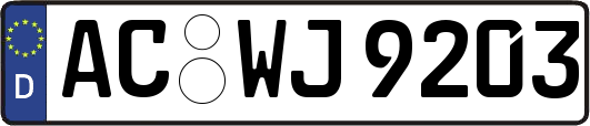 AC-WJ9203