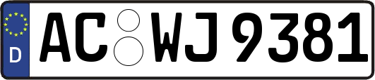 AC-WJ9381