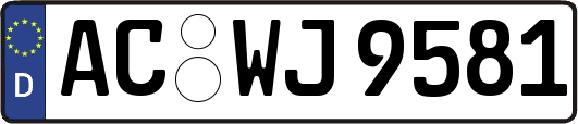 AC-WJ9581
