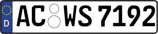 AC-WS7192