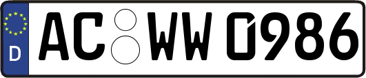 AC-WW0986