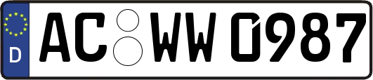 AC-WW0987