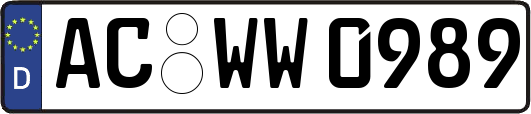 AC-WW0989