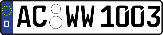 AC-WW1003