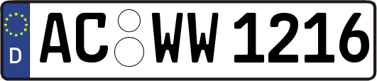 AC-WW1216