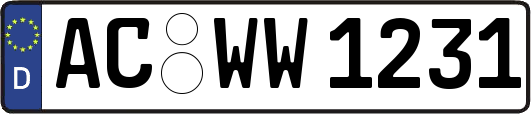 AC-WW1231