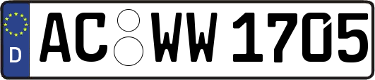 AC-WW1705