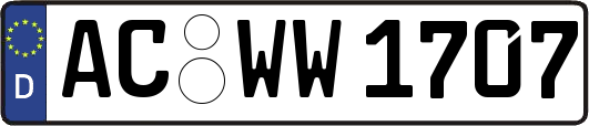 AC-WW1707