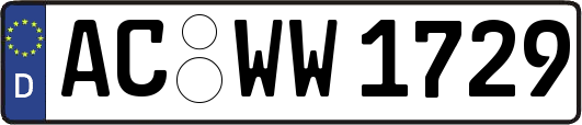 AC-WW1729