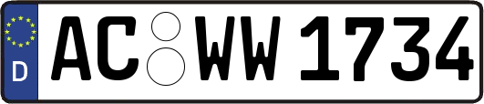 AC-WW1734