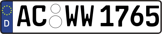 AC-WW1765