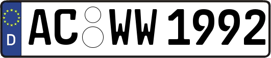 AC-WW1992