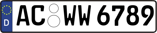 AC-WW6789