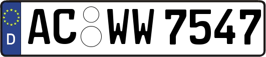 AC-WW7547