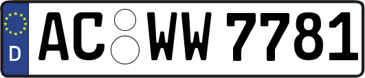 AC-WW7781