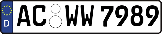 AC-WW7989