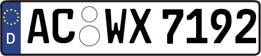 AC-WX7192