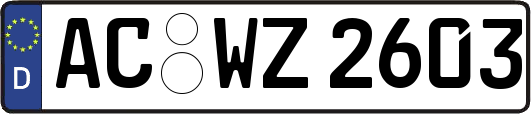 AC-WZ2603