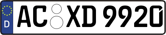 AC-XD9920