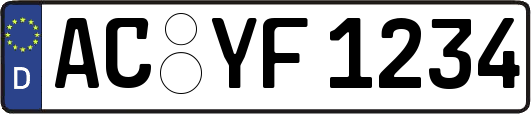 AC-YF1234