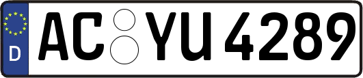 AC-YU4289