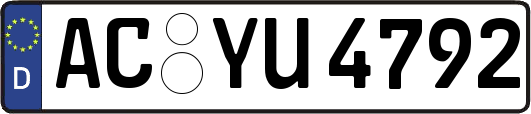AC-YU4792