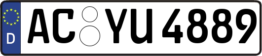 AC-YU4889