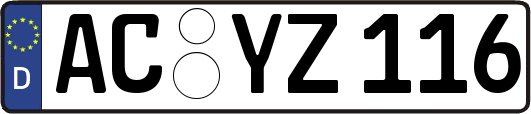 AC-YZ116