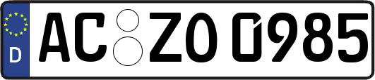 AC-ZO0985