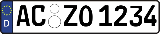 AC-ZO1234