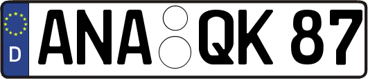 ANA-QK87