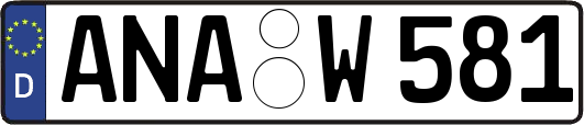 ANA-W581