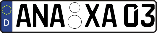 ANA-XA03