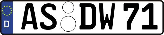 AS-DW71