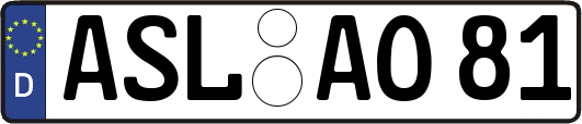 ASL-AO81