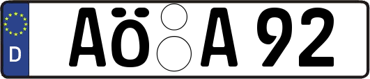 AÖ-A92
