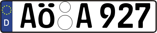 AÖ-A927