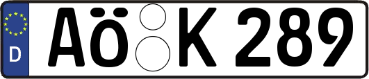 AÖ-K289