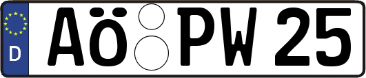 AÖ-PW25