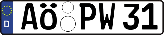 AÖ-PW31