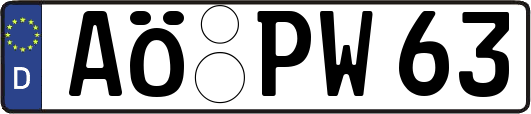 AÖ-PW63