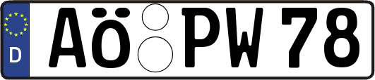 AÖ-PW78