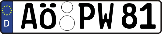 AÖ-PW81