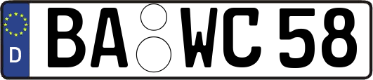 BA-WC58