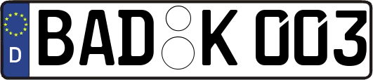 BAD-K003