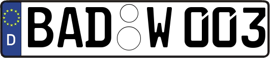 BAD-W003