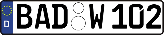 BAD-W102