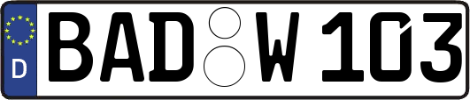 BAD-W103
